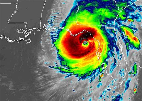 hurricane helene on radar